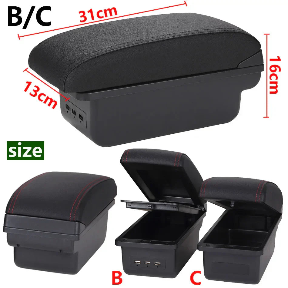Ford Fiesta Armrest box from velocity modification store