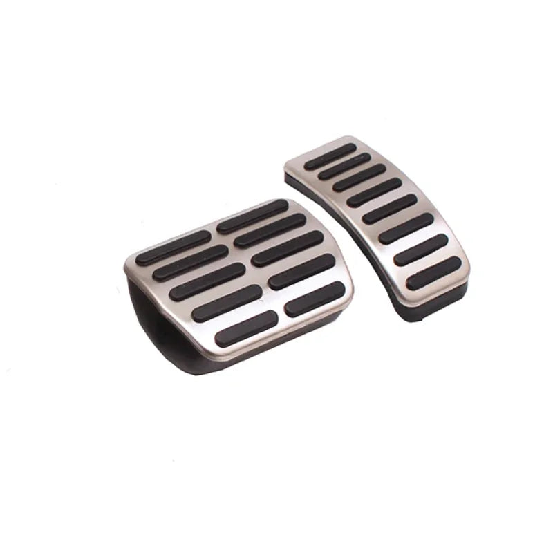 FOR Volkswagen Polo VW Golf 4 Bora Beetle RSi GTI R32 Audi A3 SEAT Car Pedal Stainless Steel Pad Foot Rest Car Styling