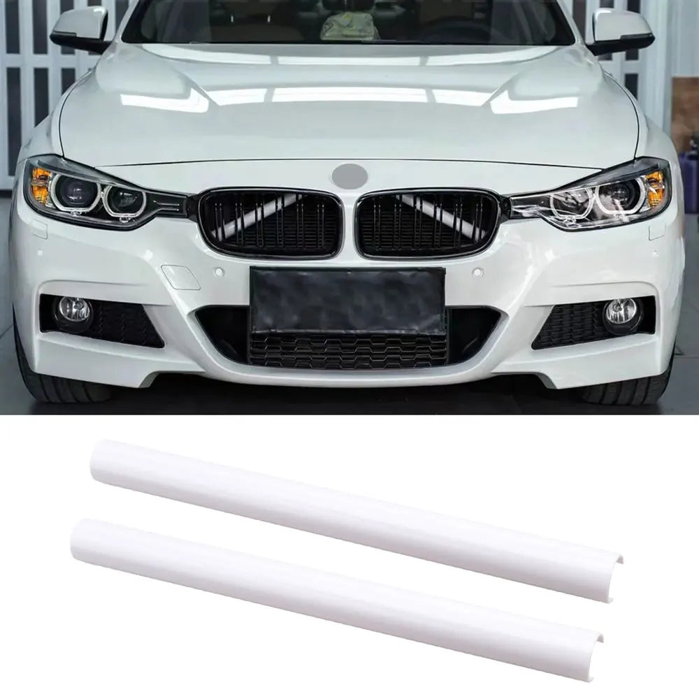 BMW Front Grille Bar V Brace Wrap For BMW 1/2/3/4/5/6 Series X1X2X3X4X5 GT3/5 Garnishing Tube Decorative Trim Molding Fit