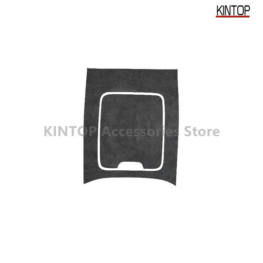 For MERCEDES-BENZ EQE 22-24 V295 Suede Central Control Panel Protective Sticker,Car Interior Modification Accessories Refit