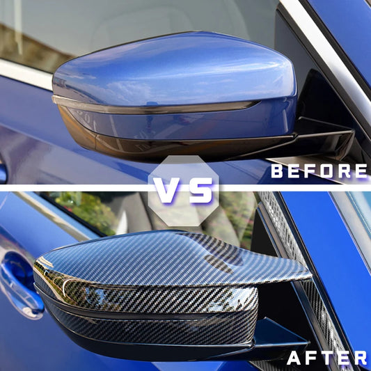 For BMW 3 5 7 8 Series G20 G21 G28 320d 330e 330i G30 G38 G11 G12 G15 G16 Car Side Wing Mirror Cover Rear View Caps