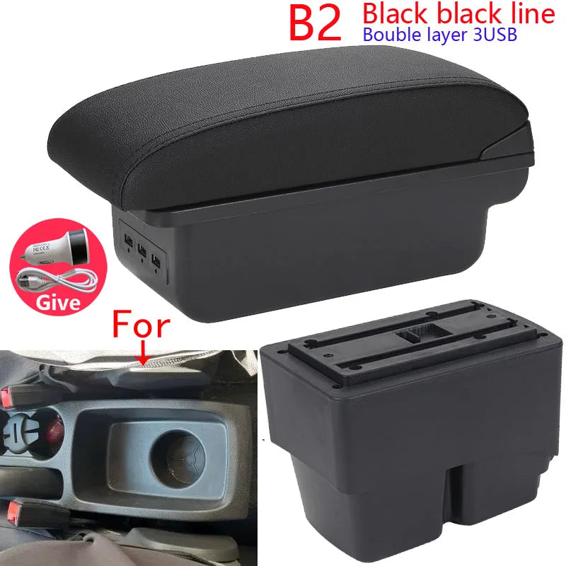 Ford Fiesta Armrest box from velocity modification store