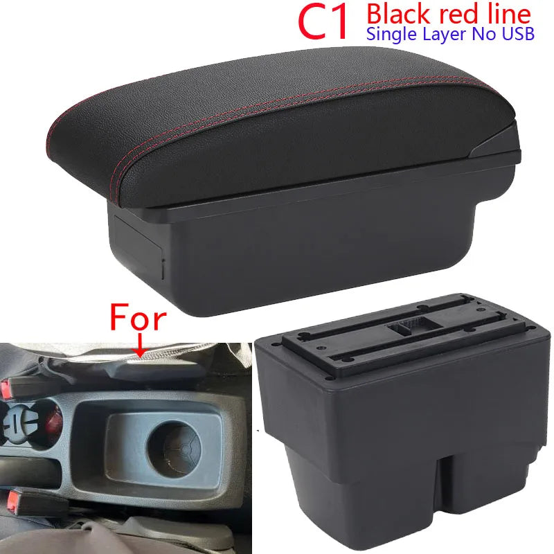 Ford Fiesta Armrest box from velocity modification store