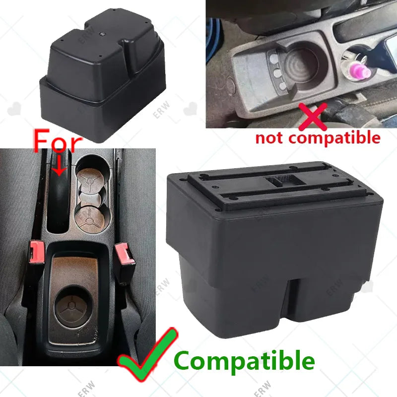 Ford Fiesta Armrest box from velocity modification store