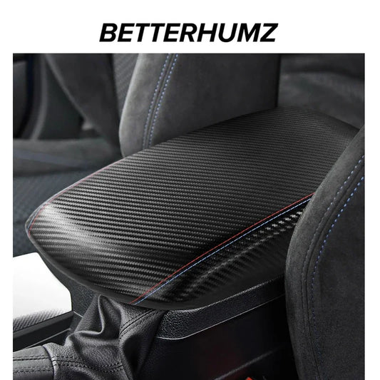 Made of Alcantara Wrap For BMW F20 F21 116i 118i Series 1 Car Interior Armrest Box Cover Panel Trim Performance Auto Accessories