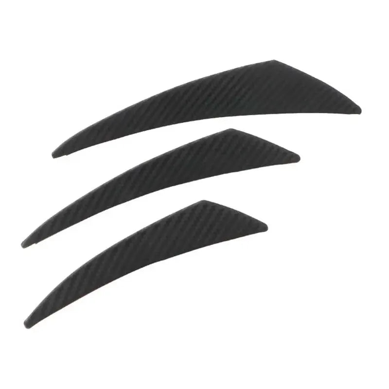 Automotive Universal Modification Wind Blade Carbon Fiber Pattern Bumper Wind Blade Carbon Fiber Modification Front Bumper Spoil