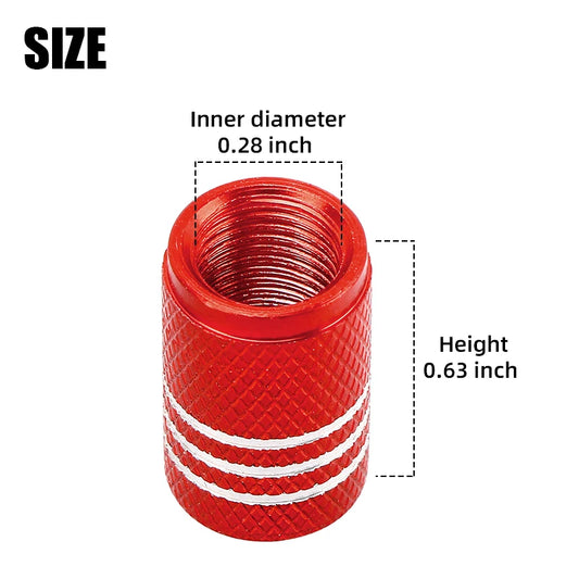 5pcs Car Wheel Tire Valve Caps Air Stem Covers For Toyota chr Corolla Camry rav4 Yaris hilux prius avensis auris Prado fortuner