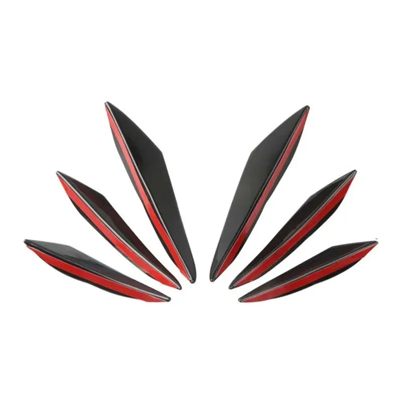 Automotive Universal Modification Wind Blade Carbon Fiber Pattern Bumper Wind Blade Carbon Fiber Modification Front Bumper Spoil