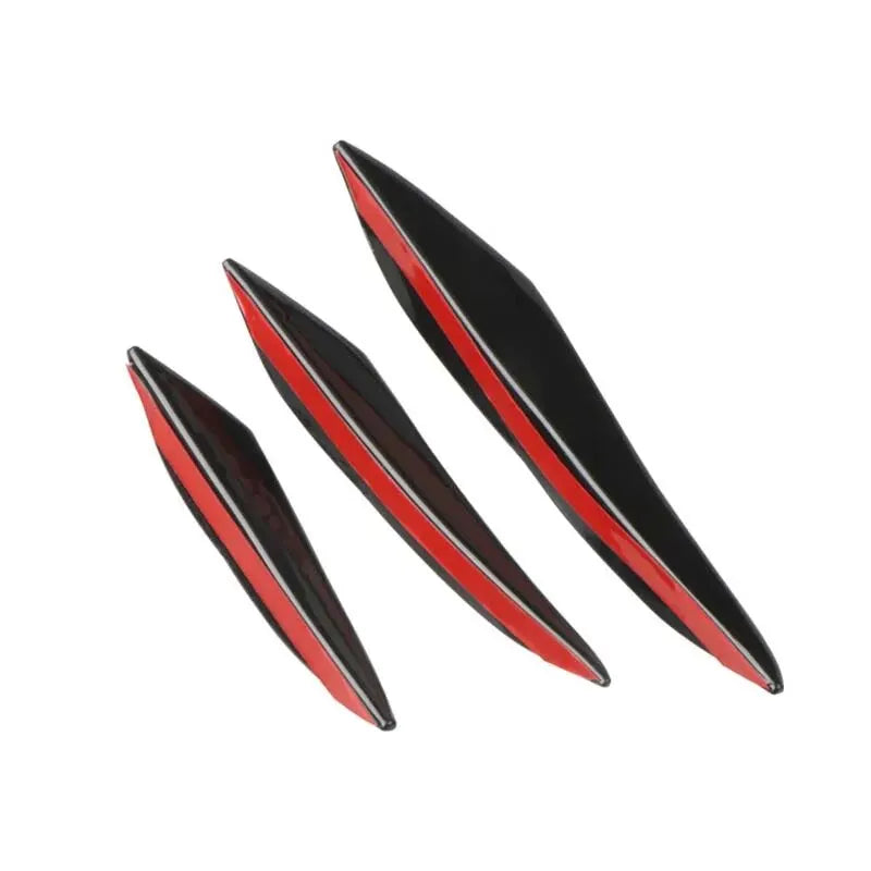 Automotive Universal Modification Wind Blade Carbon Fiber Pattern Bumper Wind Blade Carbon Fiber Modification Front Bumper Spoil