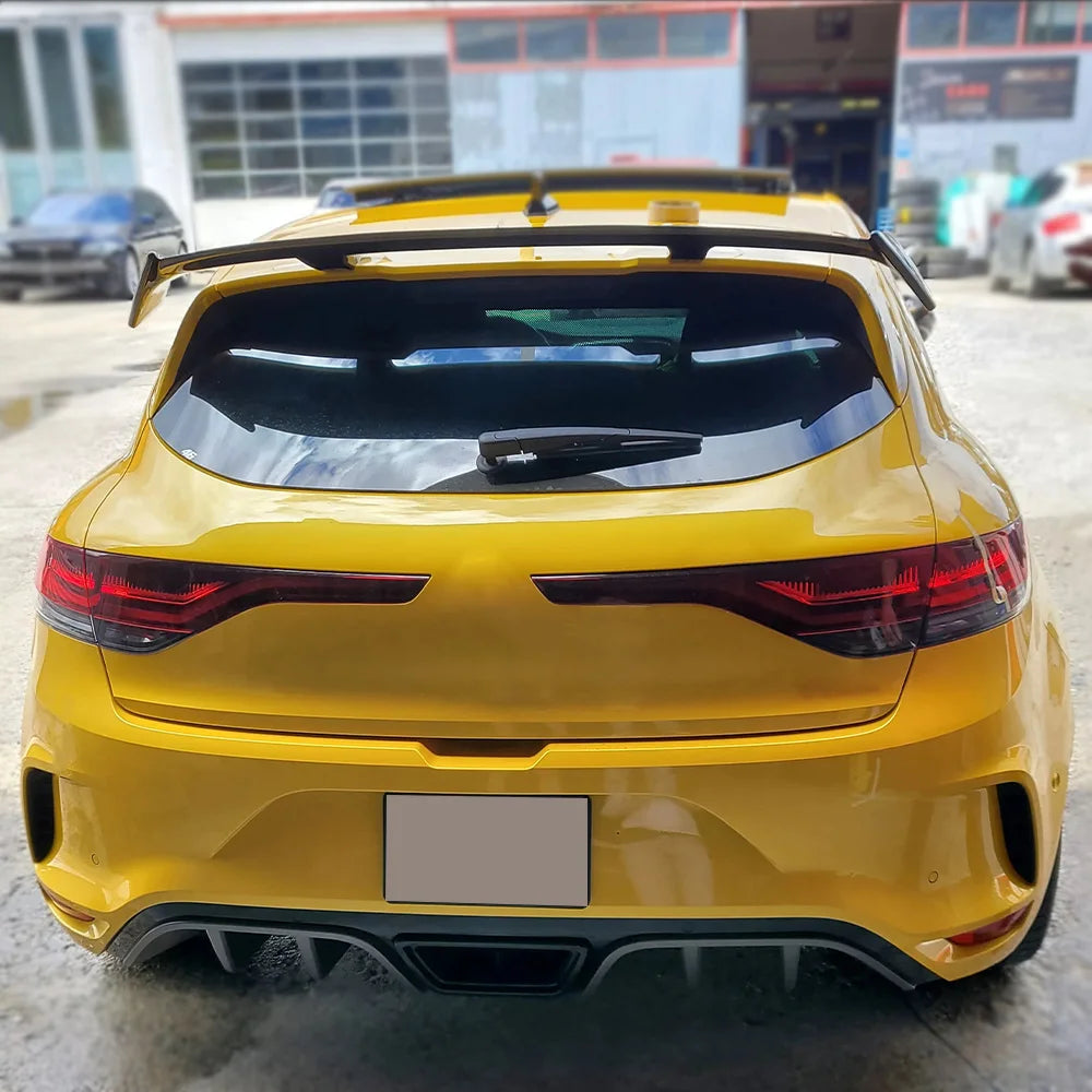 Hatchback SUV Cars Rear Roof Trunk Lid Spoiler Wings 130CM Universal Fit Mostly Vehicle ABS Black Carbon White Accessories Parts