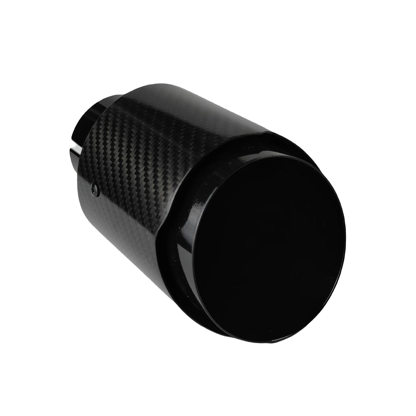 Universal Car Carbon Fibre Silence Muffler Exhaust Nozzle Tip