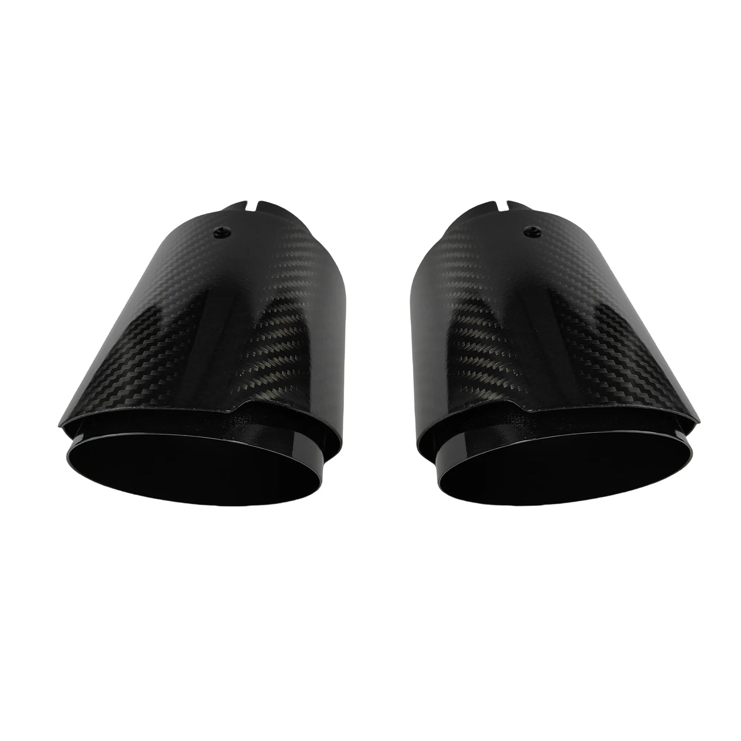 Universal Car Carbon Fibre Silence Muffler Exhaust Nozzle Tip