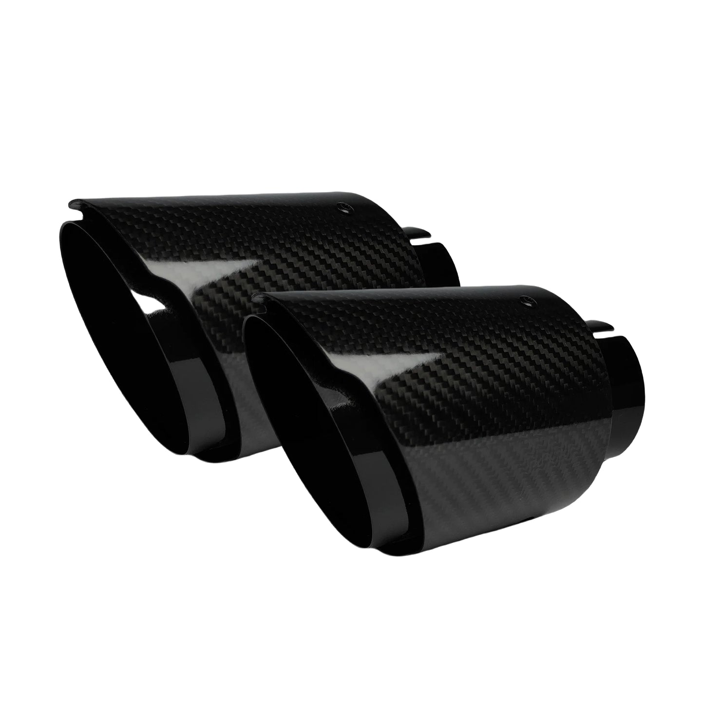 Universal Car Carbon Fibre Silence Muffler Exhaust Nozzle Tip