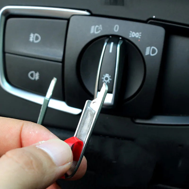 ABS Car Headlight Adjustment Switch Frame Trim Sticker Fit For BMW 1 2 3 4 Series F30 F31 F32 F34 F20 F21 F36 X5 F15 X6 F16